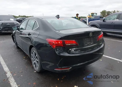 2016 Acura Tlx V6 Tech z USA, uszkodzony, nr VIN 19UUB3F53GA004338
